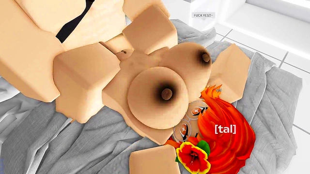 Cute Roblox Girl Gets Her Pussy Destroyed (Condo)