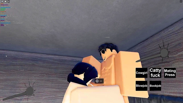 Slutty roblox girl gets fucked