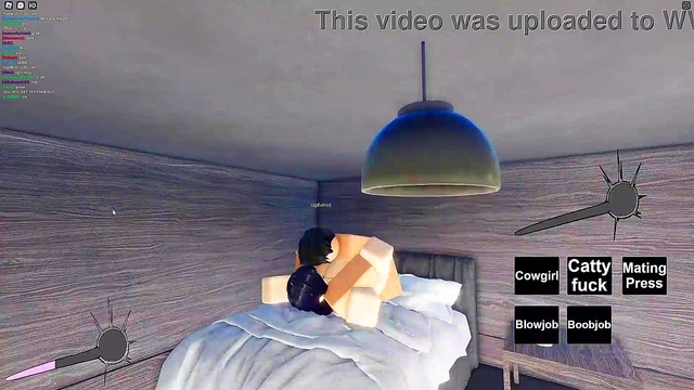 Slutty roblox girl gets fucked