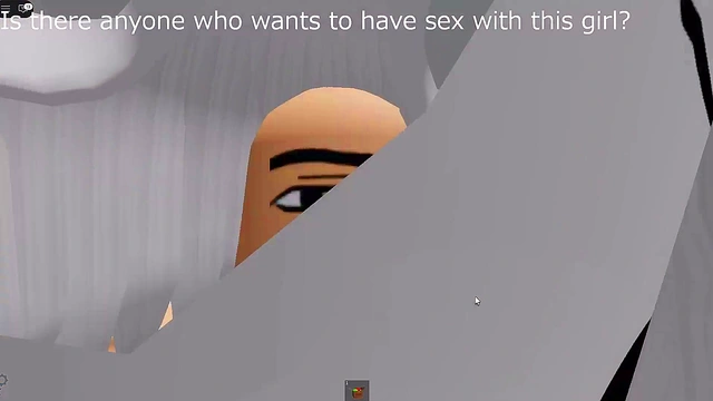 In Roblox Brookhaven A once-cool girl is seen by everyone a miserable figure having sex