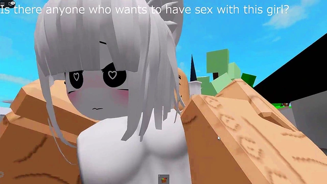 In Roblox Brookhaven A once-cool girl is seen by everyone a miserable figure having sex