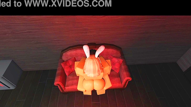 ROBLOX PORN | Pounding the fuck out of my bunny slut