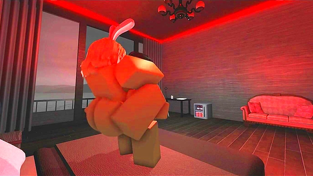 ROBLOX PORN | Pounding the fuck out of my bunny slut