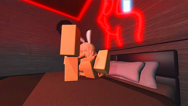 ROBLOX PORN | Pounding the fuck out of my bunny slut