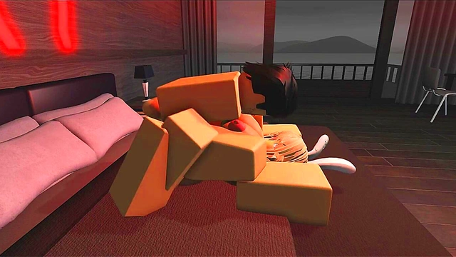 ROBLOX PORN | Pounding the fuck out of my bunny slut