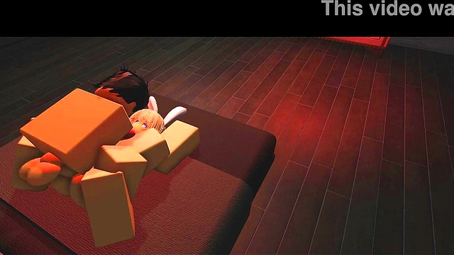 ROBLOX PORN | Pounding the fuck out of my bunny slut