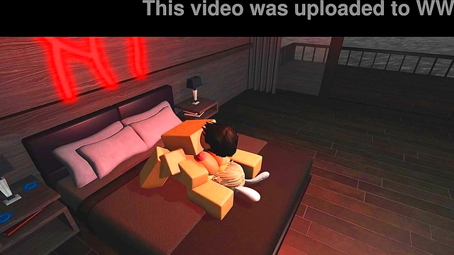 ROBLOX PORN | Pounding the fuck out of my bunny slut