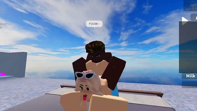 White girl from Roblox meets a BBC (it ends badly)