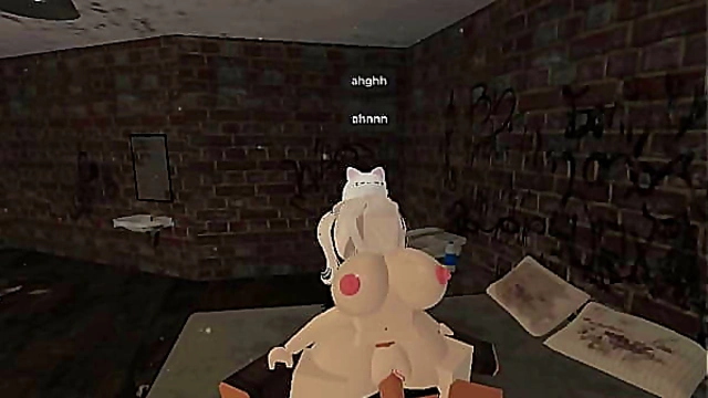Cute girl landlord gets destroyed by BBC on ROBLOX