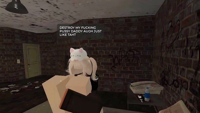 Cute girl landlord gets destroyed by BBC on ROBLOX