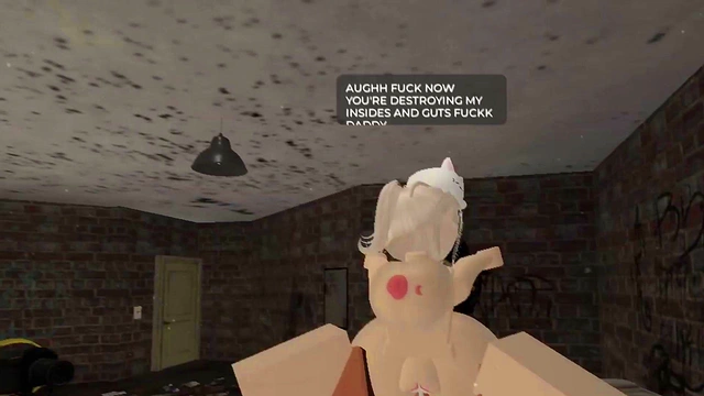 Cute girl landlord gets destroyed by BBC on ROBLOX