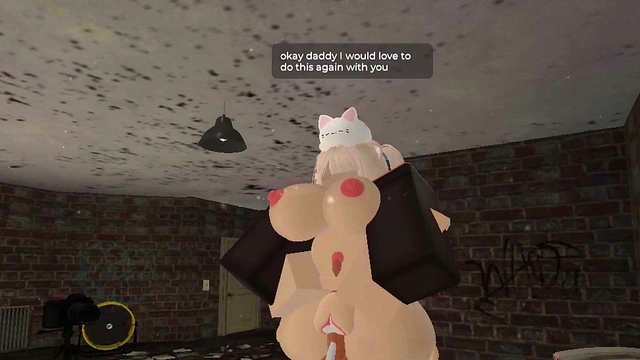 Cute girl landlord gets destroyed by BBC on ROBLOX