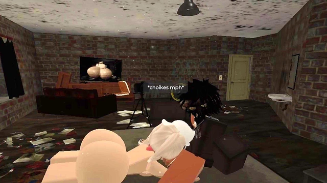 Cute girl landlord gets destroyed by BBC on ROBLOX