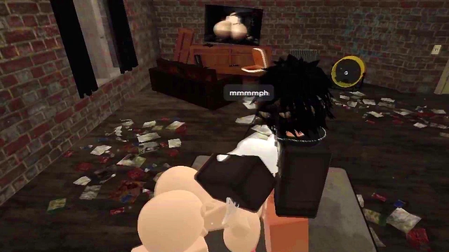 Cute girl landlord gets destroyed by BBC on ROBLOX