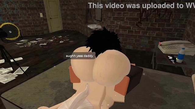 Cute girl landlord gets destroyed by BBC on ROBLOX