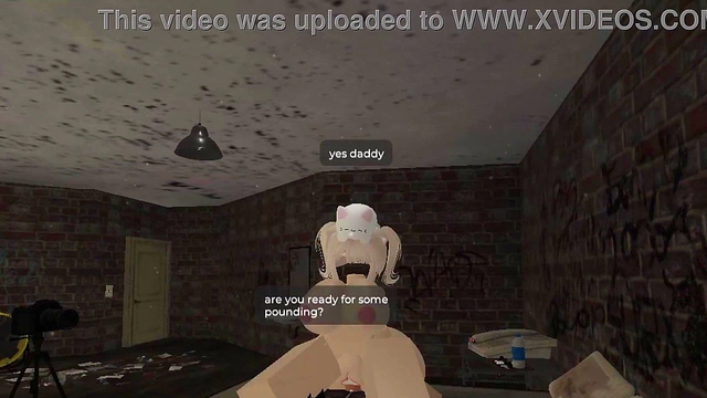 Cute girl landlord gets destroyed by BBC on ROBLOX