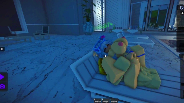 Roblox slut gets fucked rough and hard by BWC