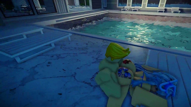 Roblox slut gets fucked rough and hard by BWC