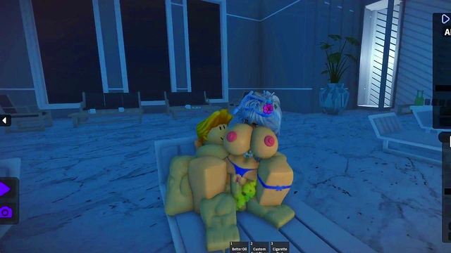 Roblox slut gets fucked rough and hard by BWC