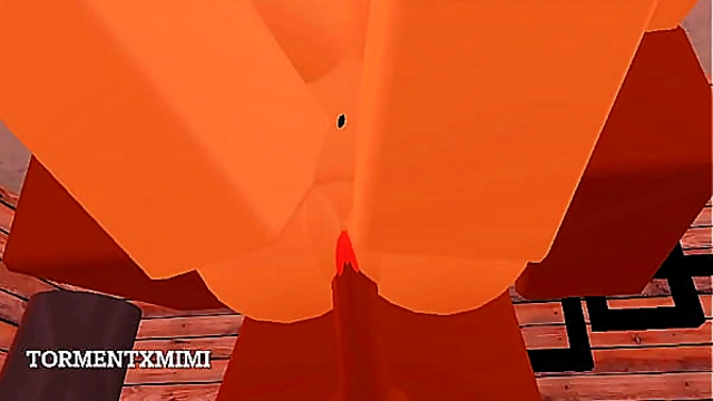 (Roblox) Busty Girl fucks her Bf