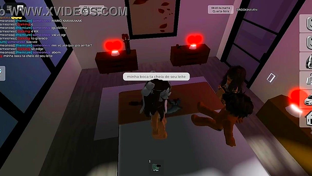 prostitute friends fuck him in roblox brookhaven in sexual threesome