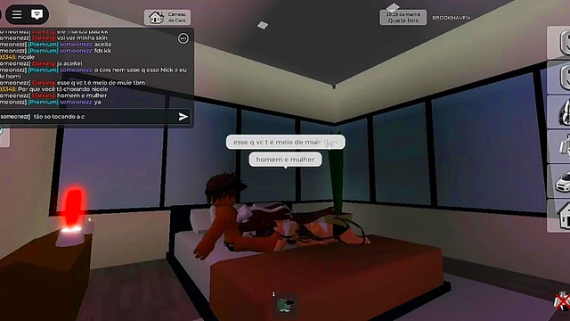 prostitute friends fuck him in roblox brookhaven in sexual threesome