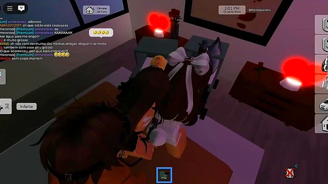 prostitute friends fuck him in roblox brookhaven in sexual threesome