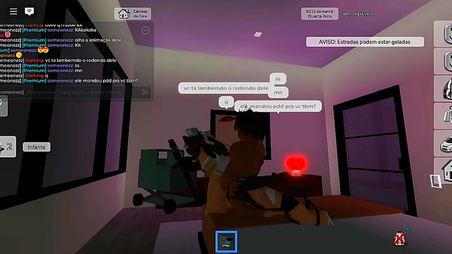 prostitute friends fuck him in roblox brookhaven in sexual threesome