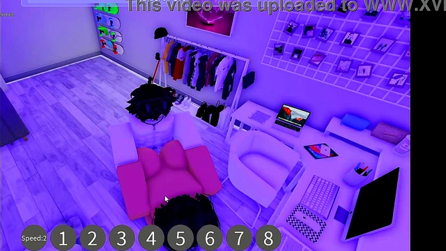 Fucking her in two different condos Roblox