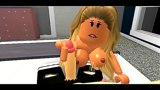Roblox guy fucking a big tits girl