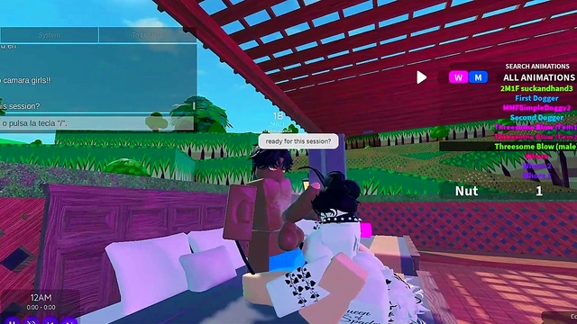 threesome blacked two bunnies one bull