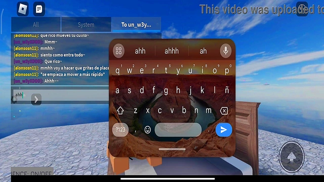 Fucking with a whore in roblox