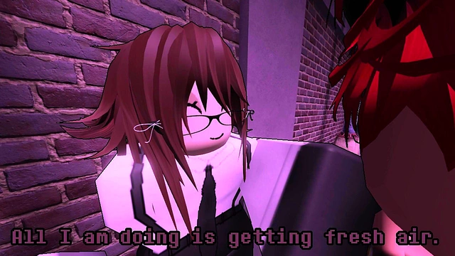 white girl presses wannabe gangster (roblox rule34 porn whatever)