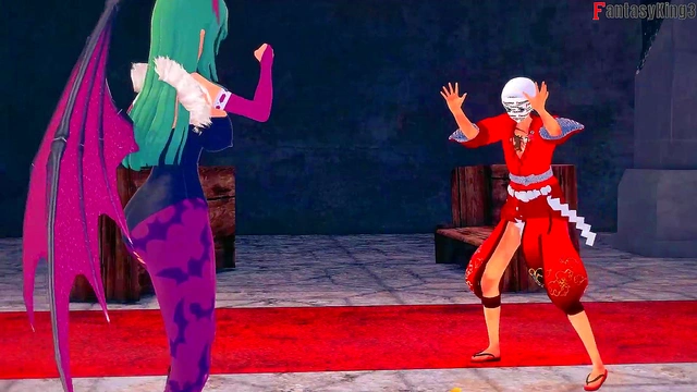 FKing3-D Pilot (chapter 0) - Morrigan send us to a 3D World and fuck