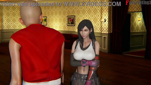 Tifa Lockhart blowjob surprise