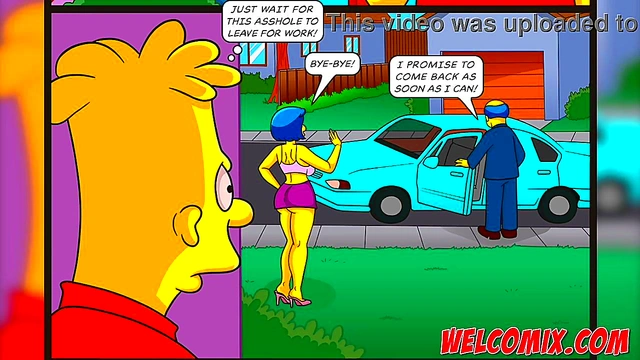 Barty fucking his friend's StepMother - The Simptoons Simpsons porn