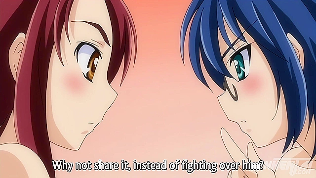 Busty Teens Battle for Dick in Wild Hentai Uncensored Action [Subtitled]