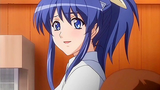 Horny Step Sister Cums While I Jack Off, Step Mom Unaware in the Kitchen [Subtitled]