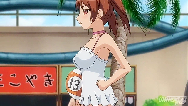 Teen Orgy at the Public Pool! Hentai Action Packed [Subtitled]