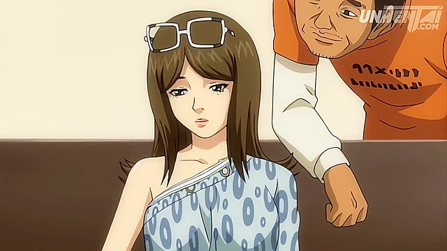 Filthy MILF Cheats with Boss in Uncensored Hentai Orgy [Subtitled]