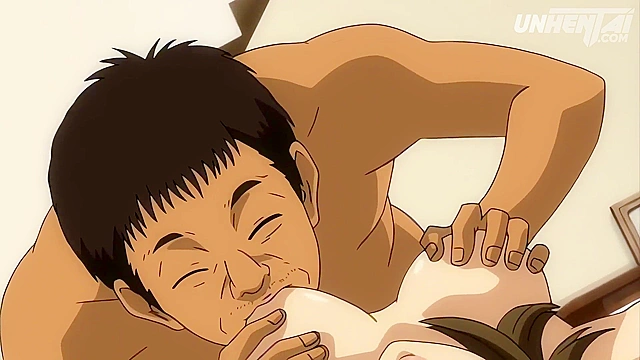 Filthy MILF Cheats with Boss in Uncensored Hentai Orgy [Subtitled]