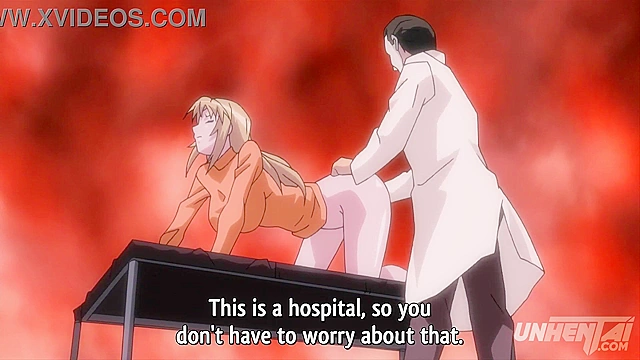Hentai MILF Gets Her Tits Manhandled by Doctor Right in Front of Gaping Husband [Uncensored] [Subtitled]
