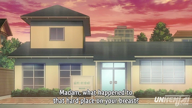 Hentai MILF Gets Her Tits Manhandled by Doctor Right in Front of Gaping Husband [Uncensored] [Subtitled]