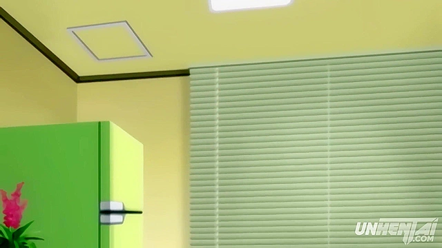 MILF Secretary Gets Caught Sucking Dick in the Office by Her Boss - Subtitled Hentai Action