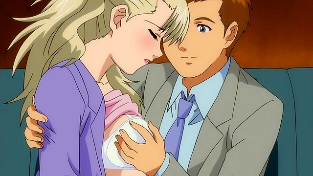 Horny MILF Secretary Sucks Her Boss’s Dick in Naughty Hentai Office Scene