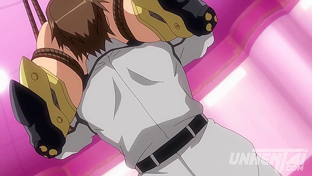 Teen Squirting in Public, Hentai Style with Subtitles, Damn!