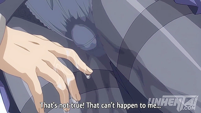 Teen Squirting in Public, Hentai Style with Subtitles, Damn!