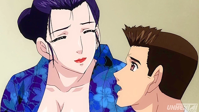 Step Mom and Sister, Hot Uncensored Hentai Action, Wild Family Sex