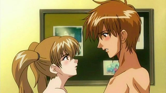 Step Sister Craves Dick After Class - Uncensored Hentai Action