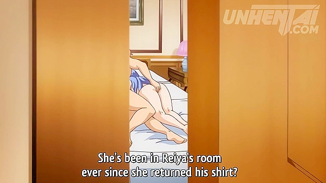 Stepsib Rendezvous, Young Stepbro and Stepsis Caught Bangin' in Bed! [HENTAI]